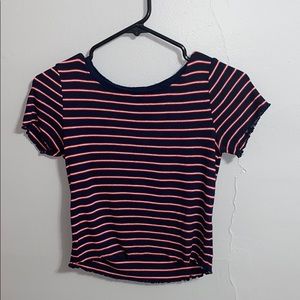 TOMMY HILFIGER tight crop top.